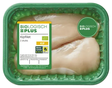 Biologisch PLUS Kipfilet 2 stuks