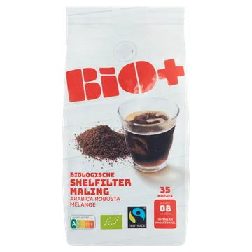 BIO+ Koffie snelfilter Dutch Roast
